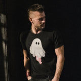 Well Hung Ghost Halloween Tee