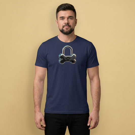 Locked Pup T-Shirt – Pup Play Kinkwear Submissive Gay Tee