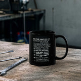 Mineshaft NYC Coffee Mug – Vintage Gay Leather Bar Black Glossy Mug