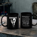 Mineshaft NYC Coffee Mug – Vintage Gay Leather Bar Black Glossy Mug