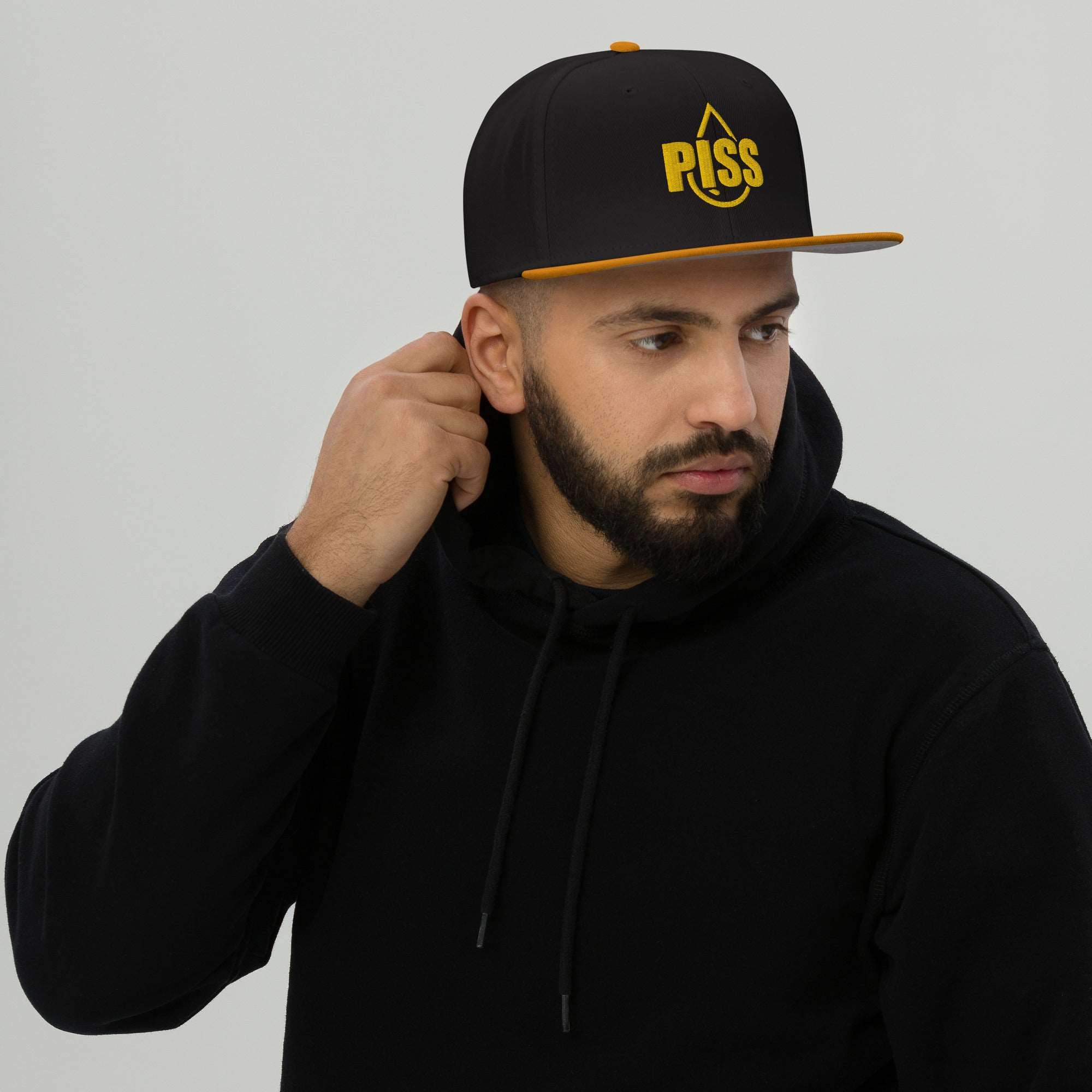 PISS Snapback Cap - BackRoomGear