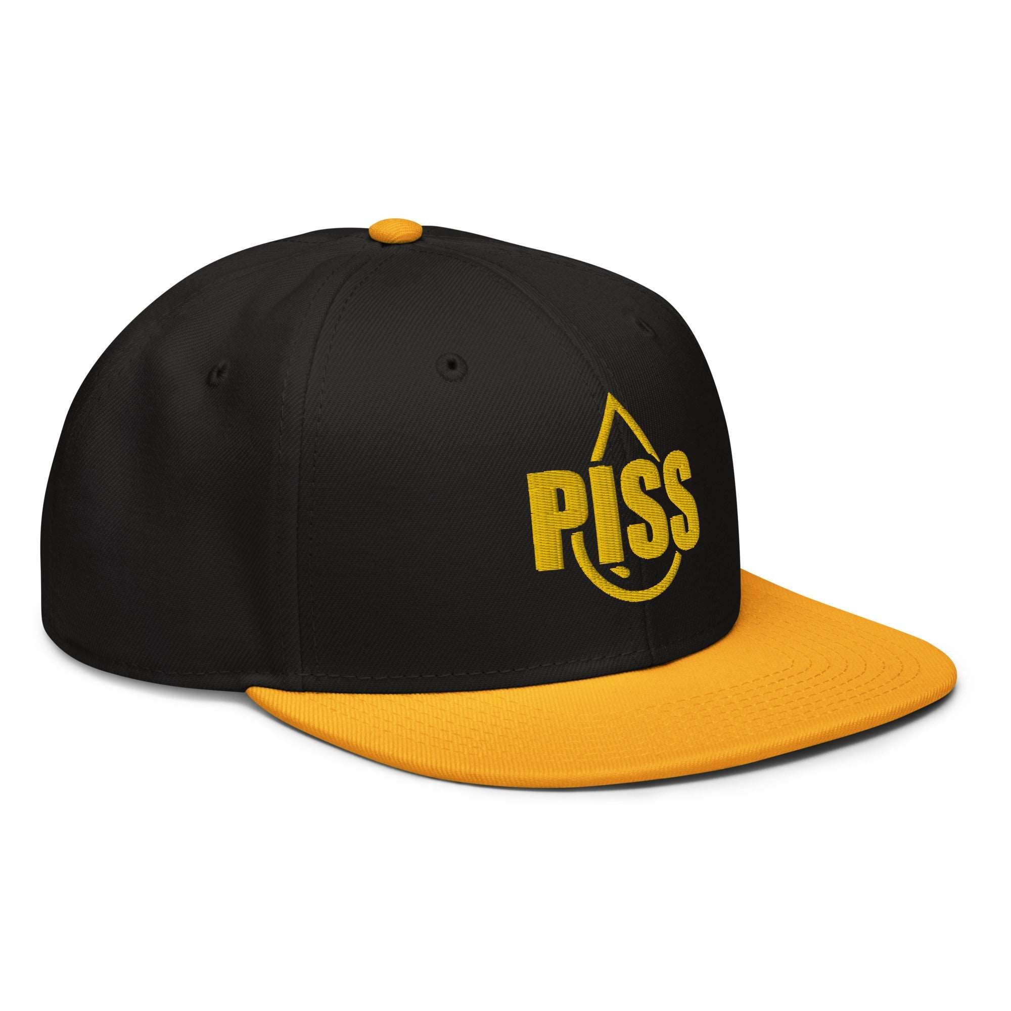 PISS Snapback Cap - BackRoomGear