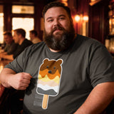 Bear Paddle Pop T-Shirt – Fun Gay Bear Pride Flag Tee