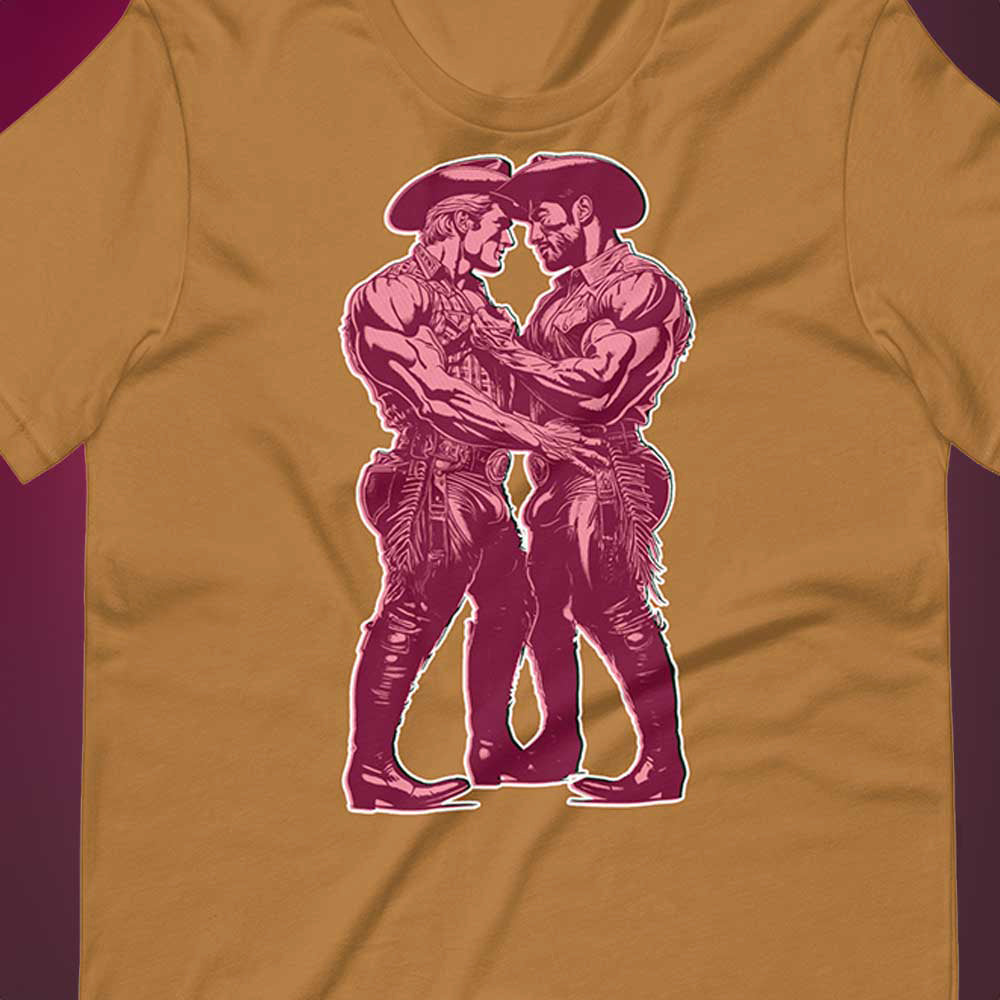 Pink Cowboys | Cheeky Gay T-Shirt