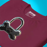 Locked Pup T-Shirt – Pup Play Kinkwear for Submissive Pups