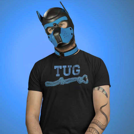 Pup TUG Shirt | Pup Play T-Shirt | K9 Kink Tee | Handler Gear