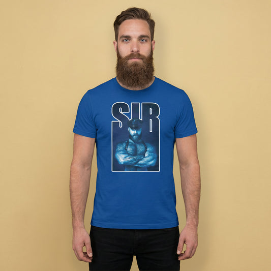 Sir Bear Leather Dom T-Shirt – Gay Bear Kink Pride Tee