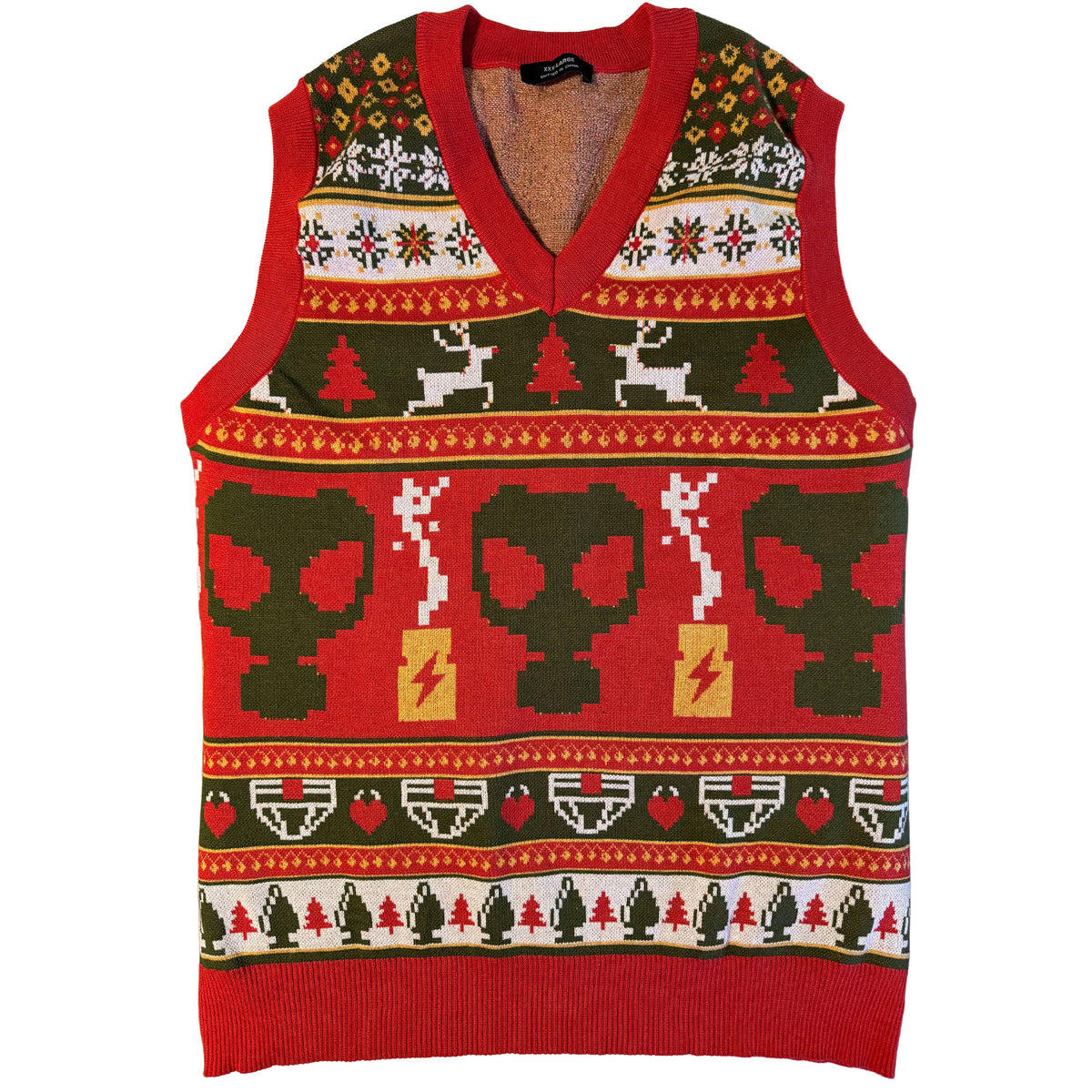 Backroom Gear Ugly Christmas Sweater Vest