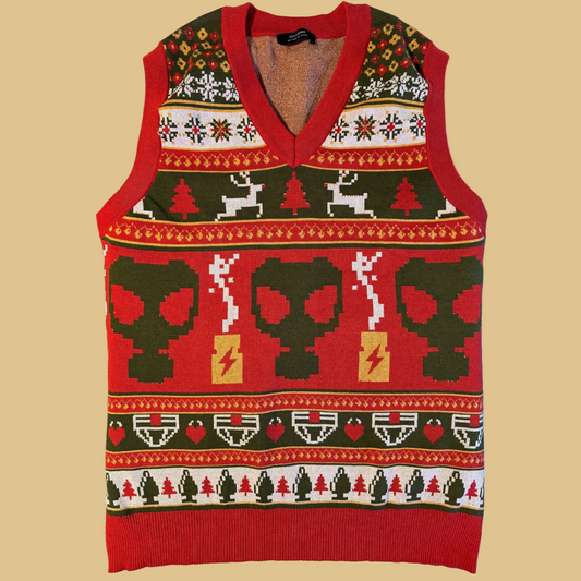 Backroom Gear Ugly Christmas Sweater Vest