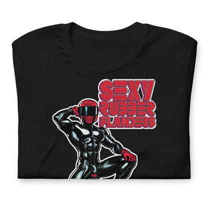 Sexy Rubber Flanders Fetish Shirt | Kinky Latex Rubber Gear