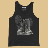 BOOTS Tank Top - Dom Sub Leather Fetish Shirt
