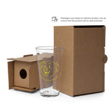 Happy Little Piss Pig Pint Glass – 16oz Watersports Kink