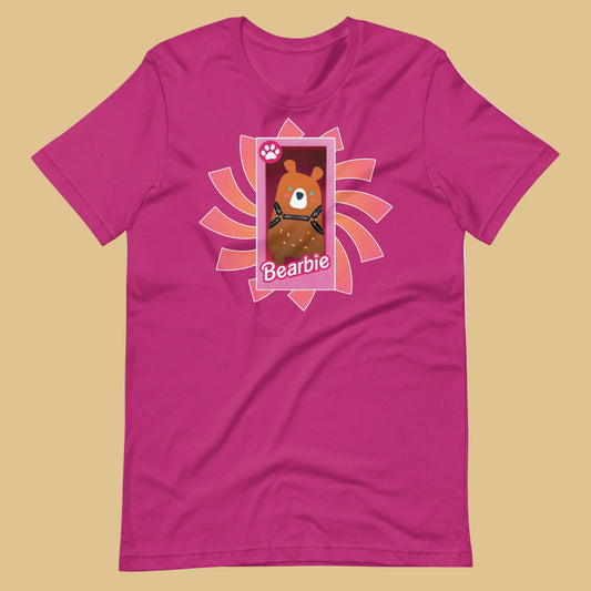 Boxed Bearbie T-Shirt – Gay Bear Pride Parody Tee