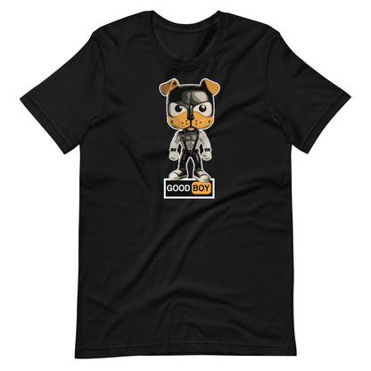 Good Boy Colorful Gay Pup Pride Shirt LGBTQ+ Puppy Play Tee Rainbow Pride Apparel for Pup Play Inclusive LGBT Clothing