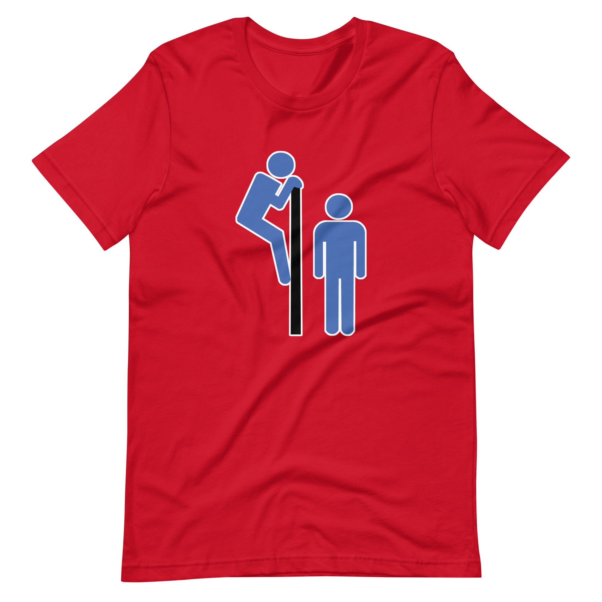 Gay Cruisin' T-Shirt Red Flat - BackRoomGear - your LGBTQI Gay Kink Apparel Store