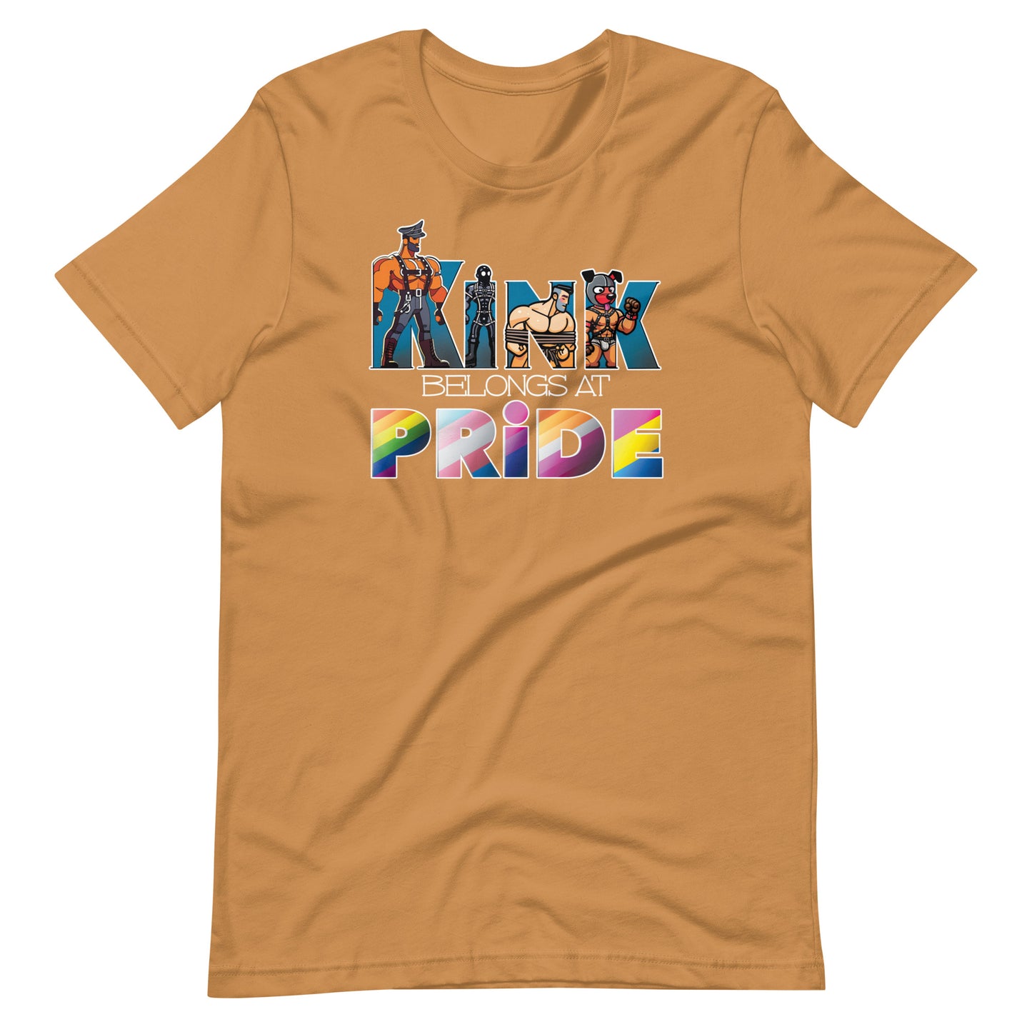 Kink Belongs at Pride T-Shirt Bold LGBTQ+ Pride Apparel for Pride Month