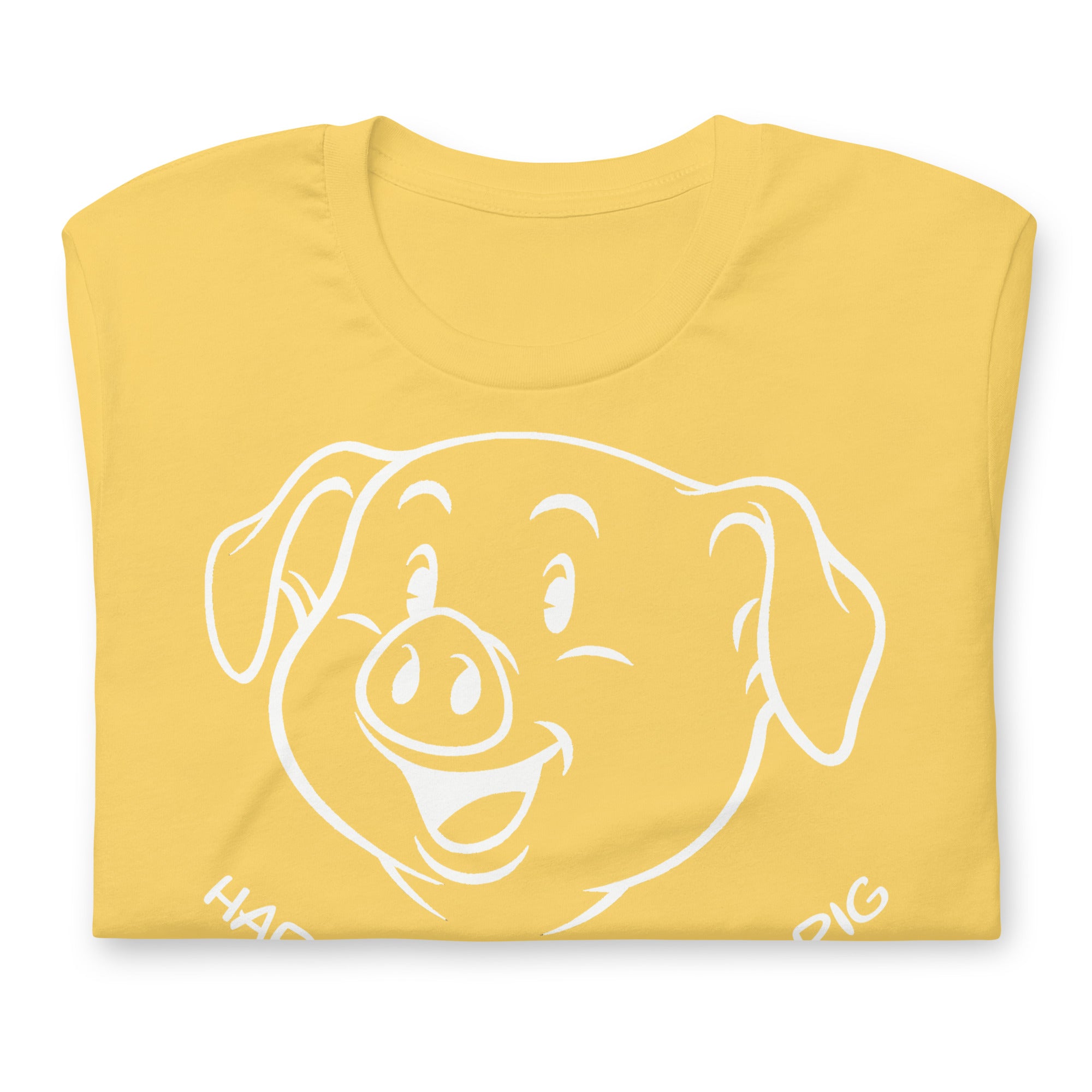 Folded yellow shirt - watersports kink pride LGBTQ+ tee by BackRoomGear