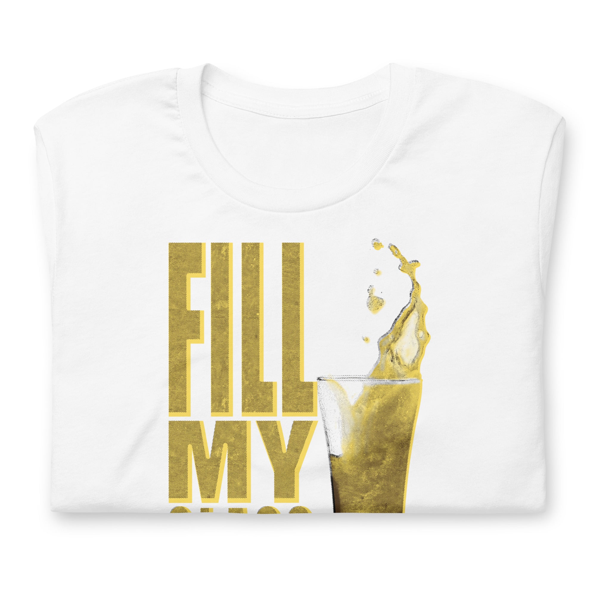 fill my glass piss kink pride shirt- watersports tee